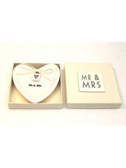 East of India Heart Ring Dish